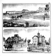 Bowman Farm Buildings, Couse, High School Building, Bremer County 1875